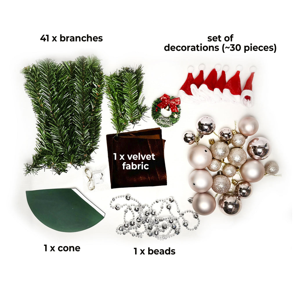 DIY Christmas Gift Kit - Champagne Surprise Tree