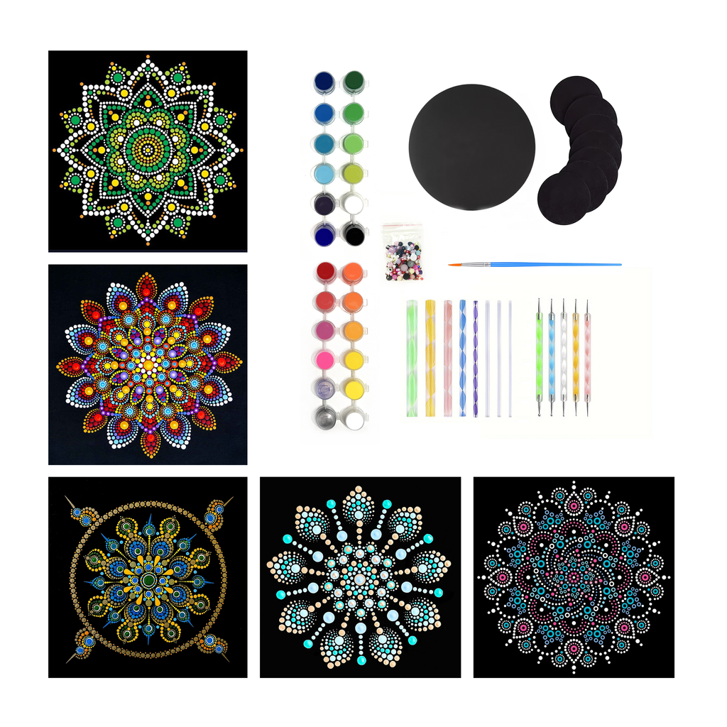 Mandala Dot Art DIY Kit
