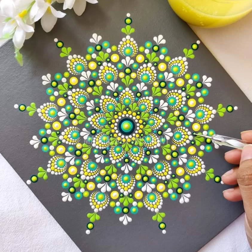 Mandala Dot Art DIY Kit