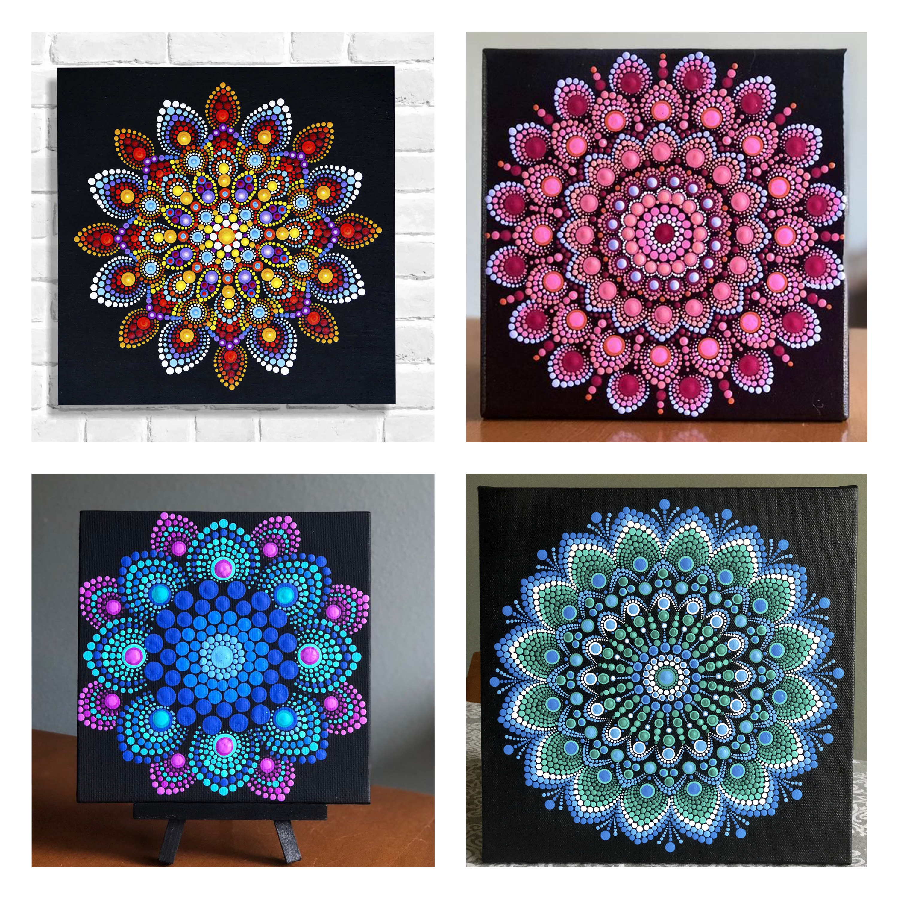 Mandala Dot Art DIY Kit