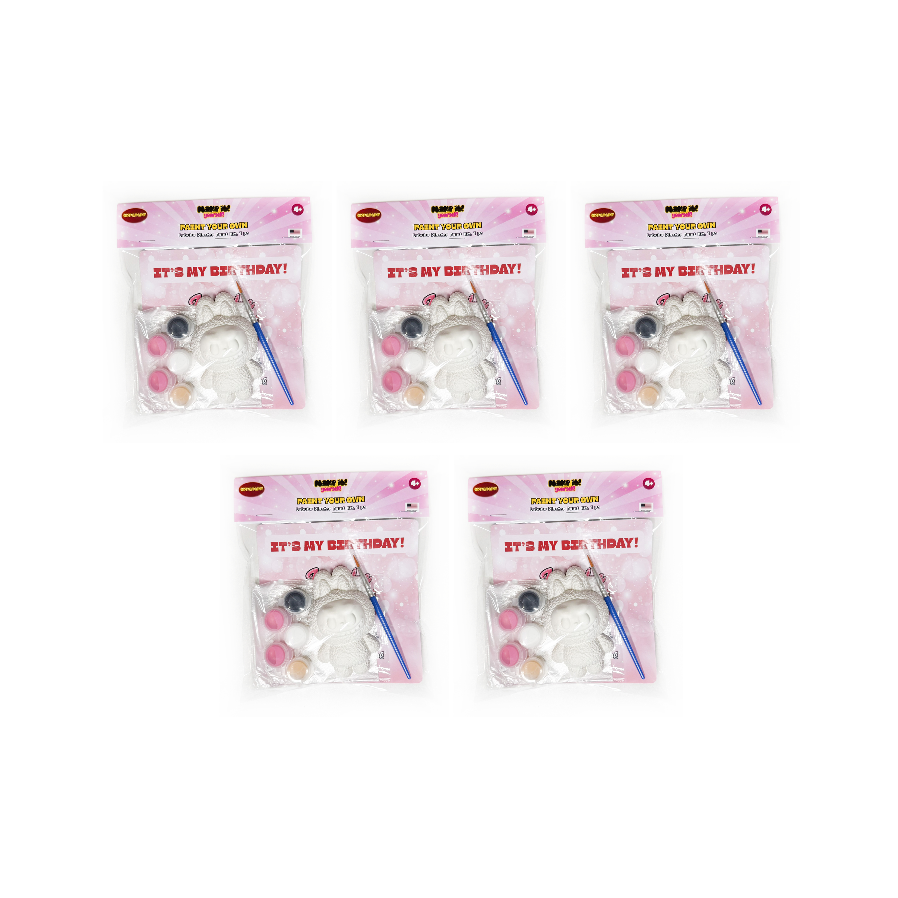 Cute Bunny Plaster Paint Kit, 1 pc