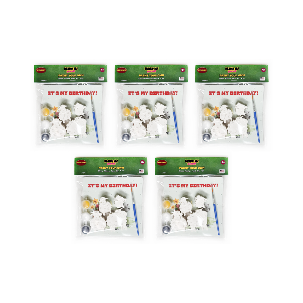 Sheep Plaster Paint Kit, 4 pc
