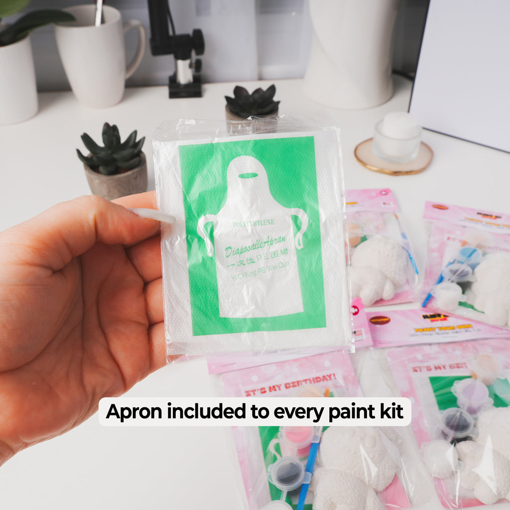Cute Bunny Plaster Paint Kit, 1 pc