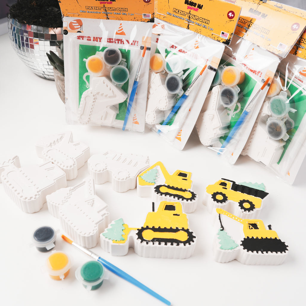 Excavator Plaster Paint Kit, 1 pc
