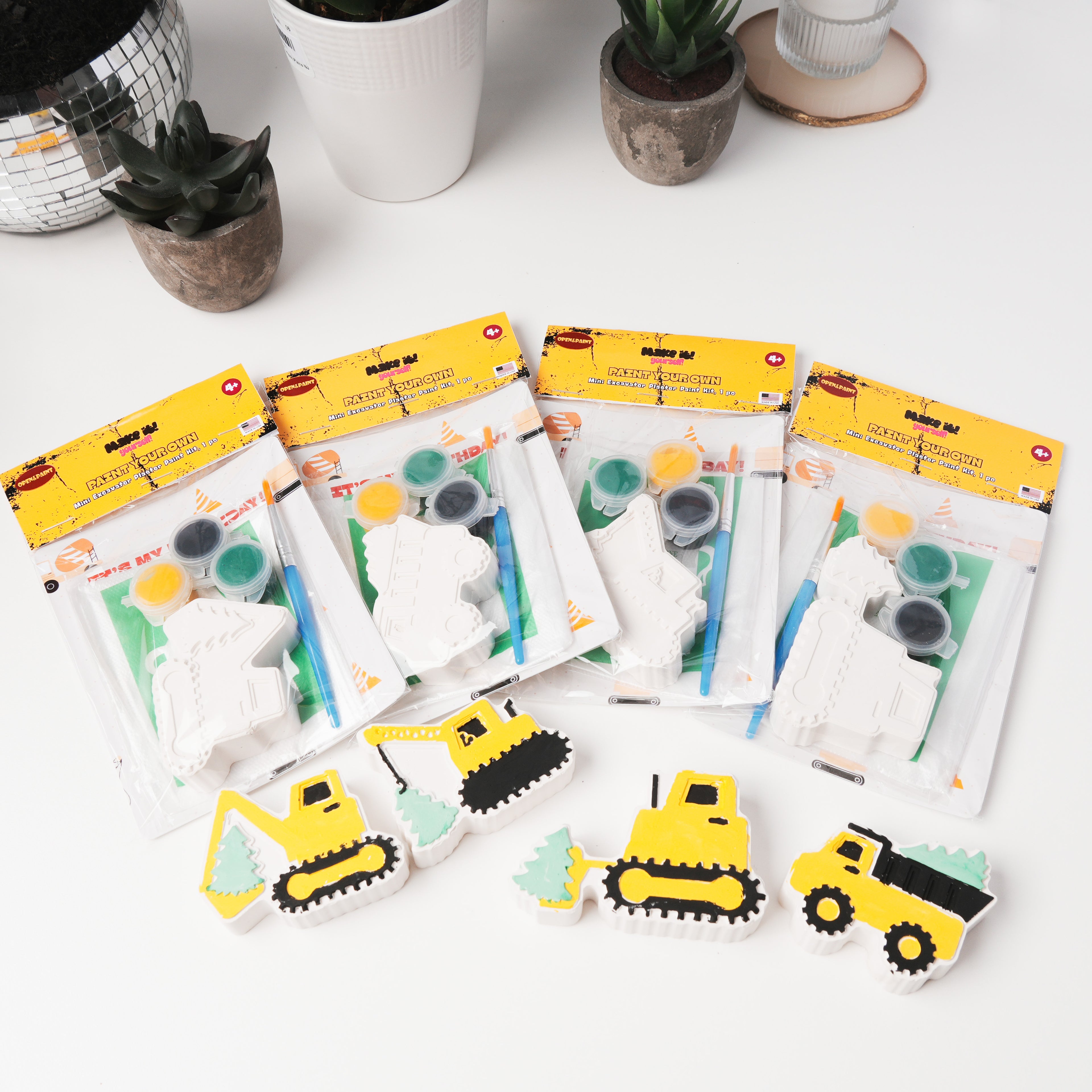 Excavator Plaster Paint Kit, 1 pc