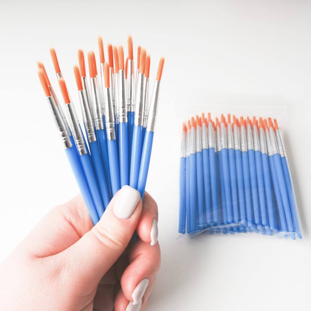 Mini Paint Brushes – 60 Pack