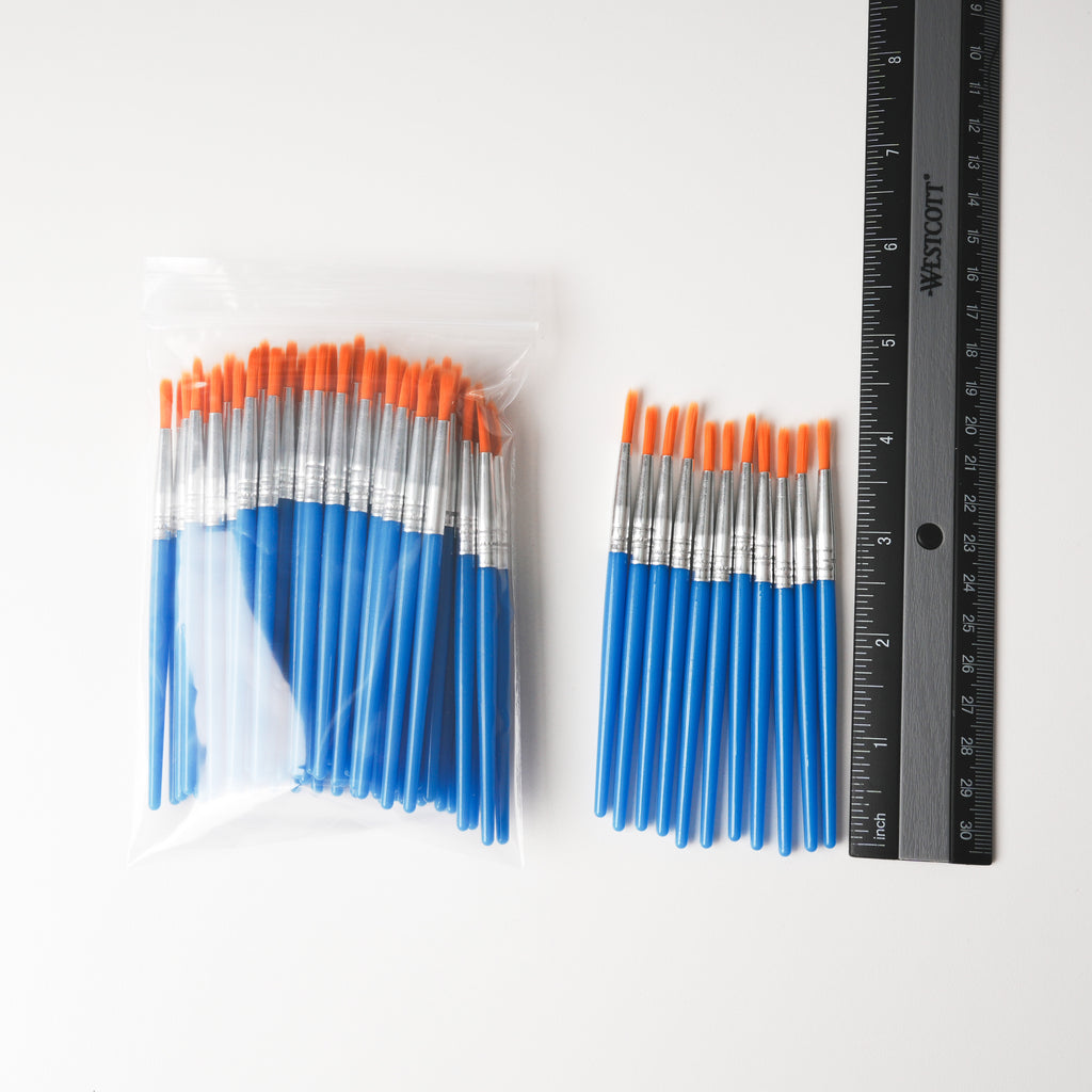 Mini Paint Brushes – 60 Pack