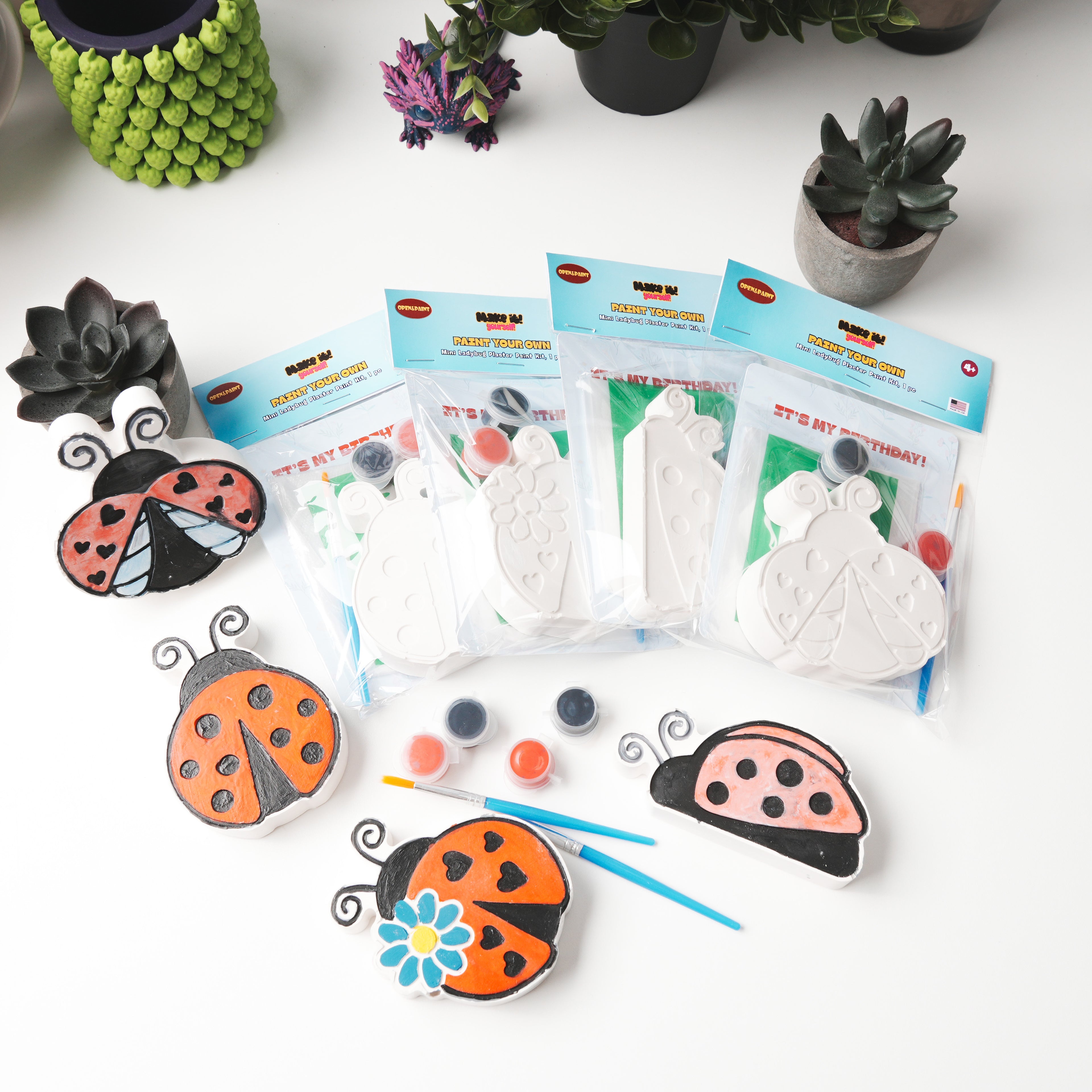 Ladybug Plaster Paint Kit, 1 pc