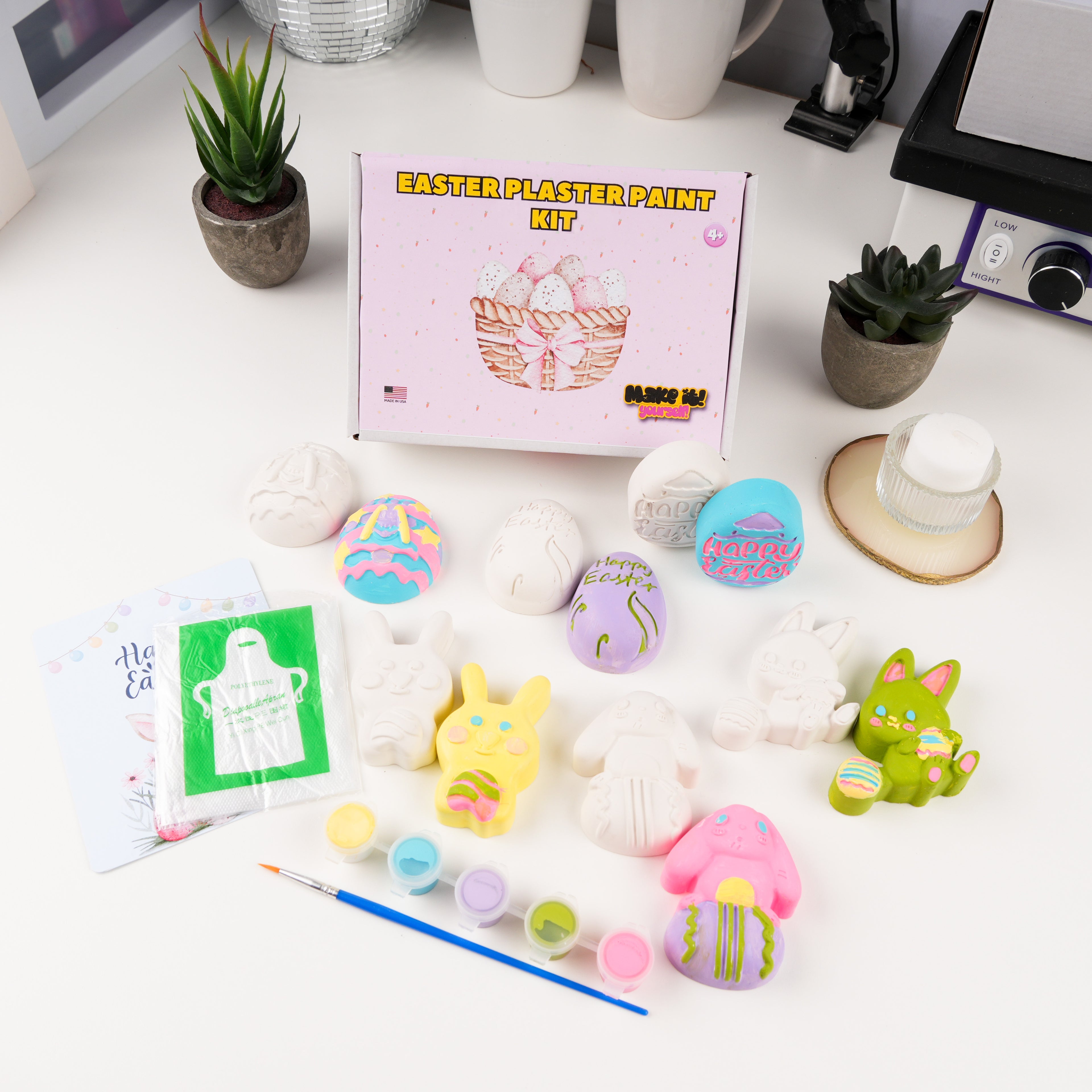 Easter Plaster Paint Kit, 1 pc
