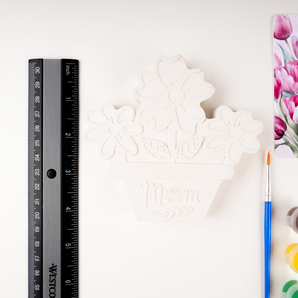 Mom Flowers Plaster Paint Kit, 1 pc