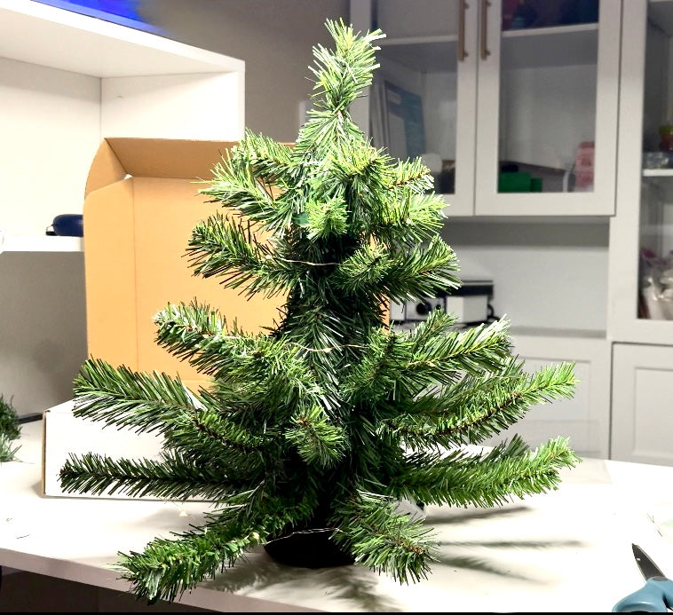 DIY Christmas Gift Kit - Champagne Surprise Tree