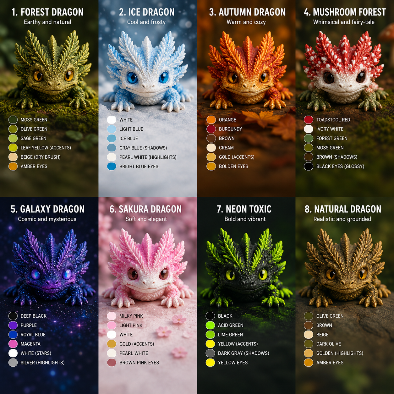 Fantasy Dragon Paint Kit, 1 pc