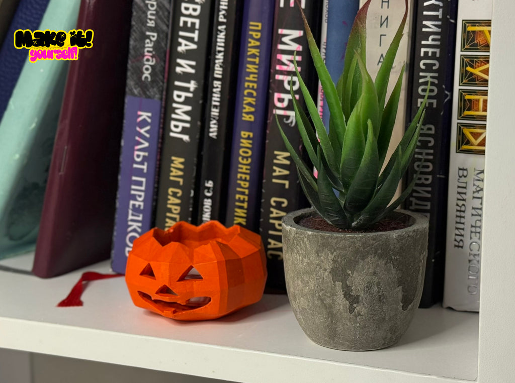 Pumpkin Candlestick DIY kit Set of 3