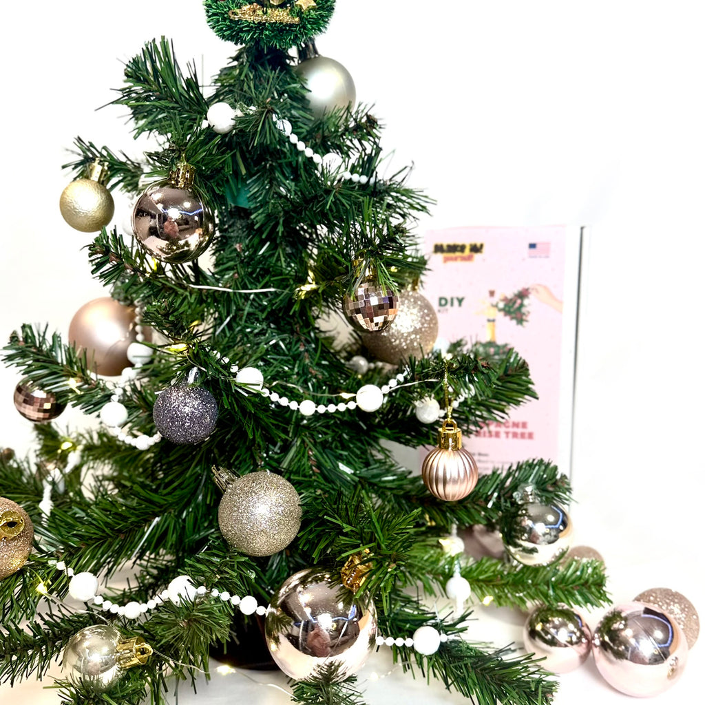 DIY Christmas Gift Kit - Champagne Surprise Tree