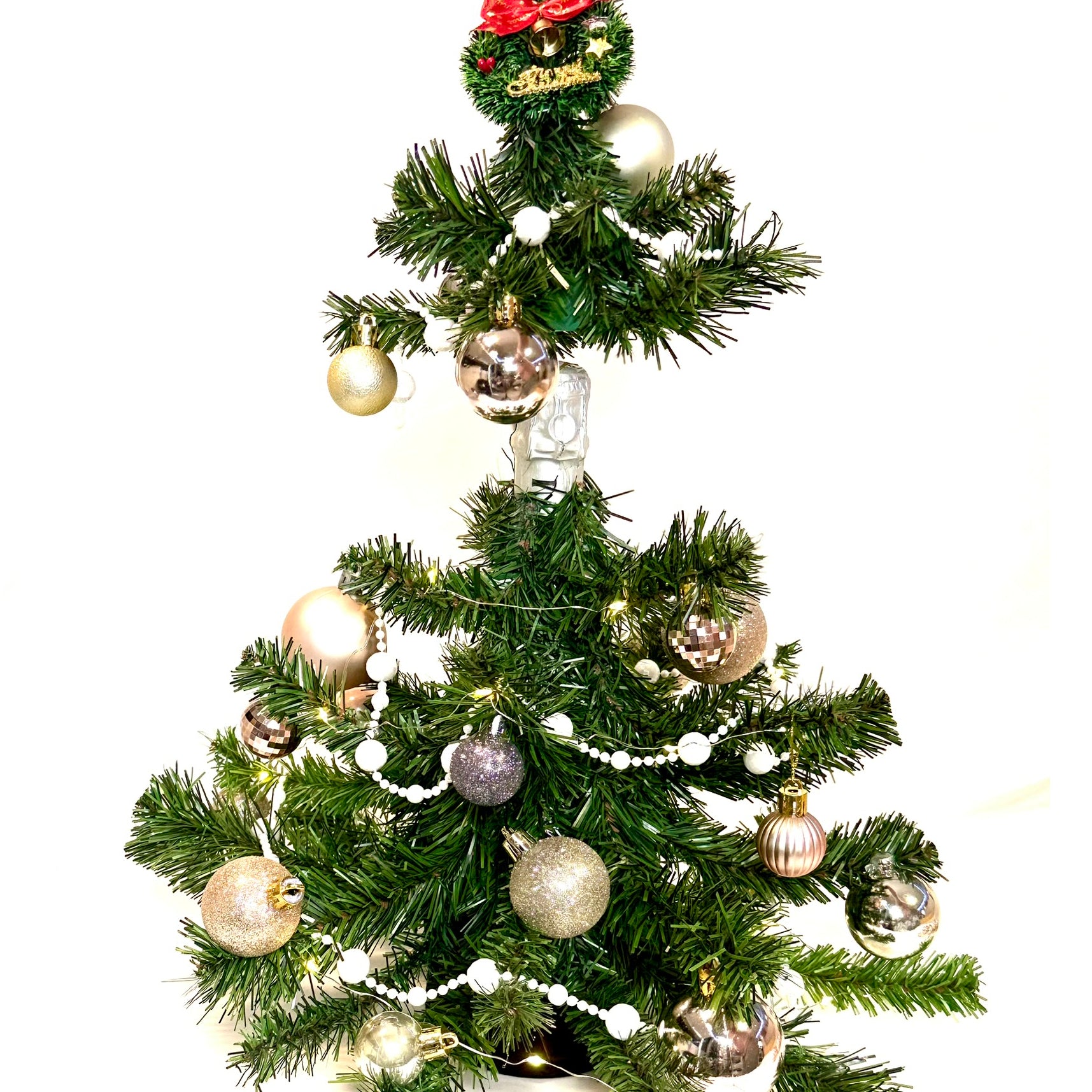 DIY Christmas Gift Kit - Champagne Surprise Tree