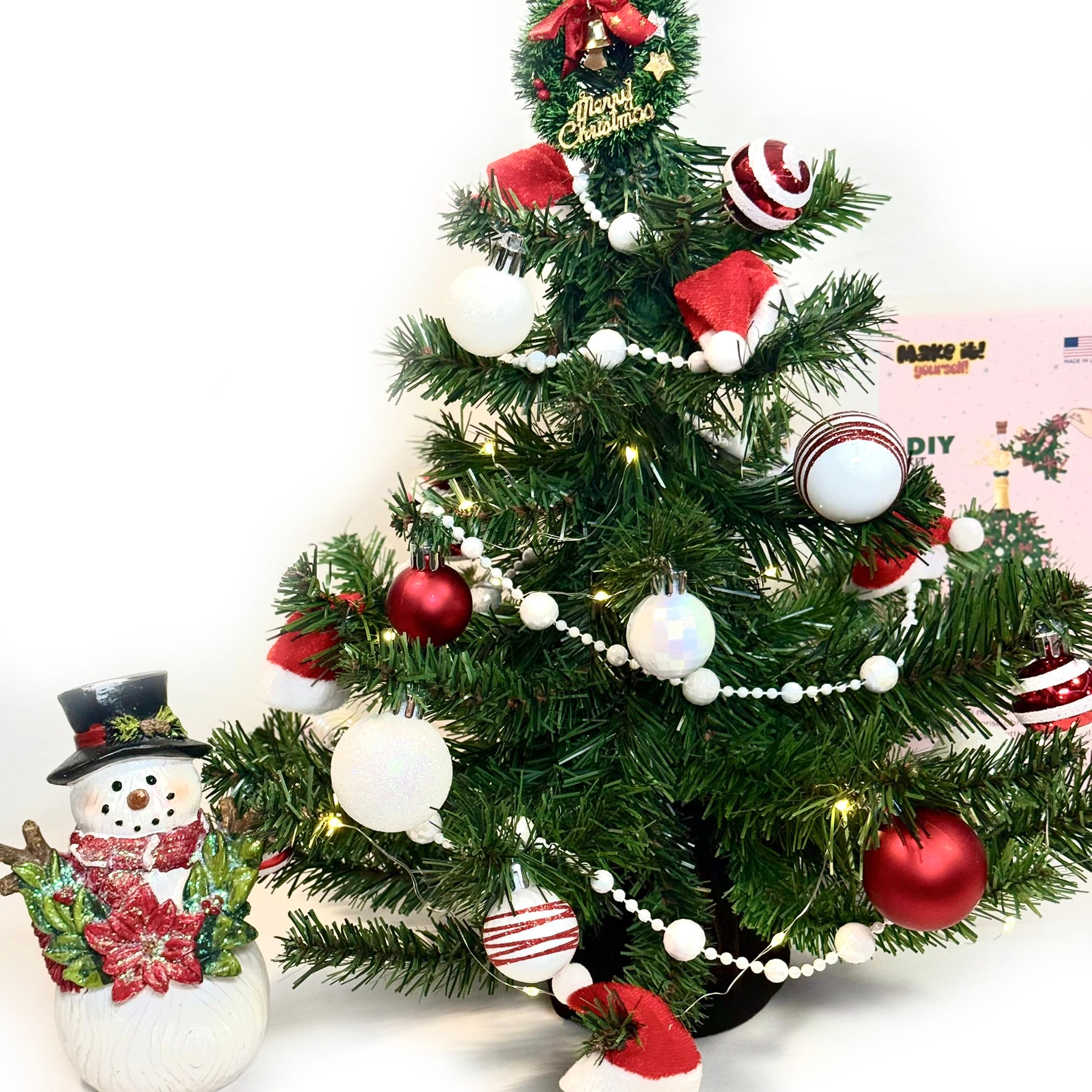 DIY Christmas Gift Kit - Champagne Surprise Tree