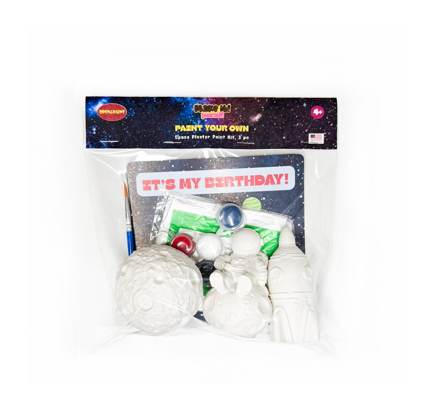 Space Plaster Paint Kit, 3 pc