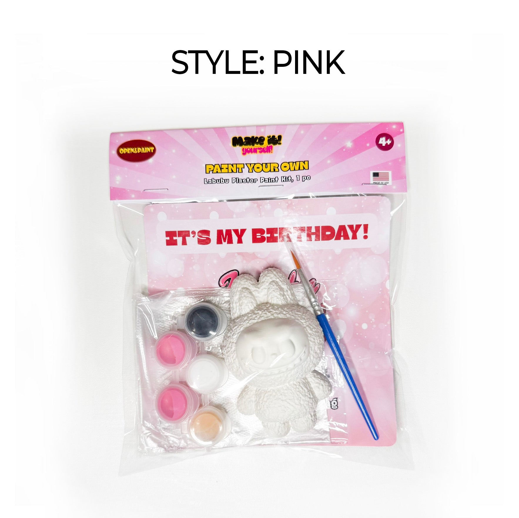 Cute Bunny Plaster Paint Kit, 1 pc