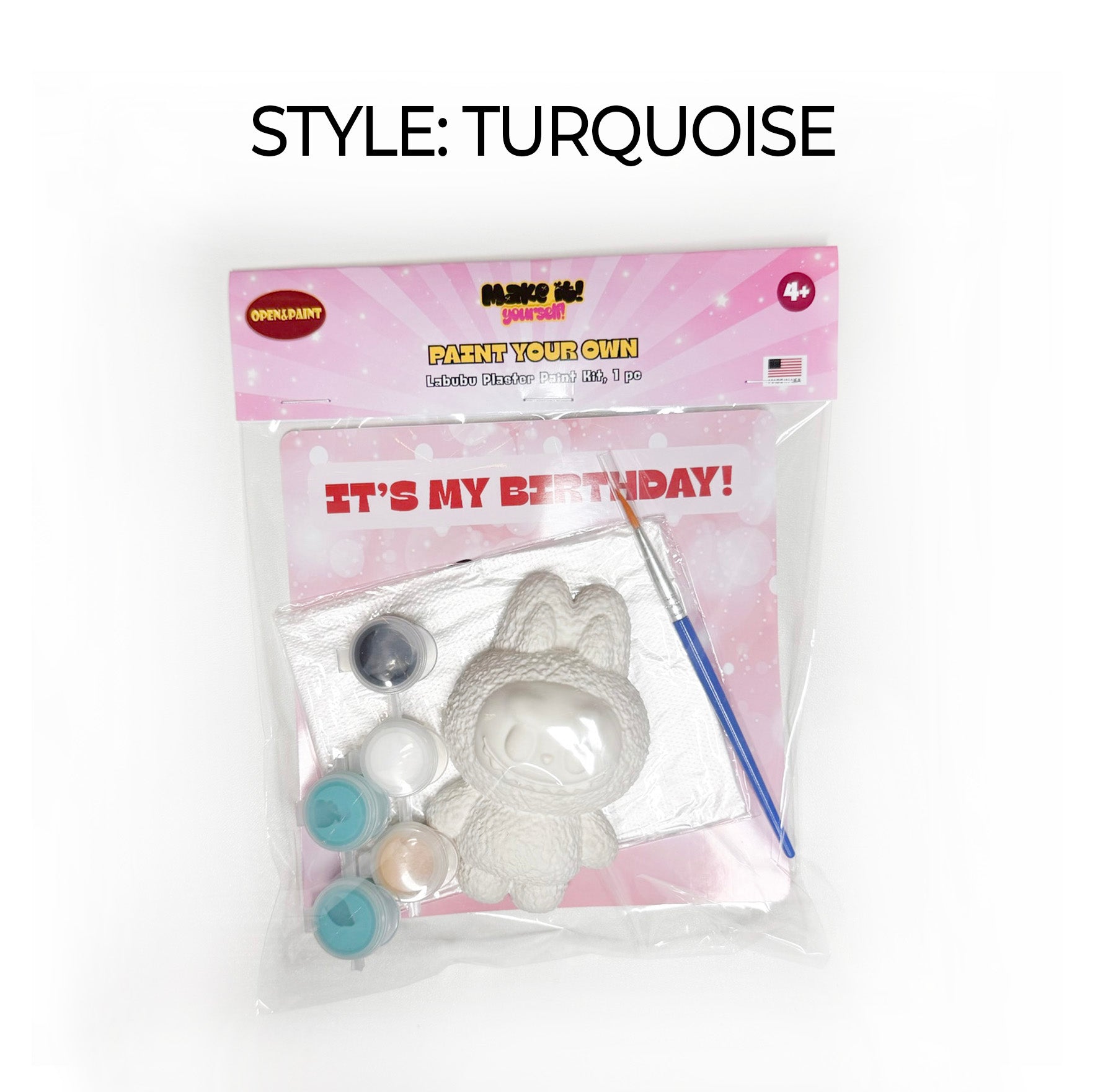 Cute Bunny Plaster Paint Kit, 1 pc