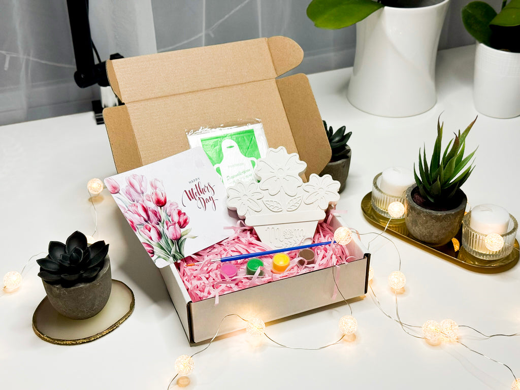 Mom Flowers Plaster Paint Kit, 1 pc