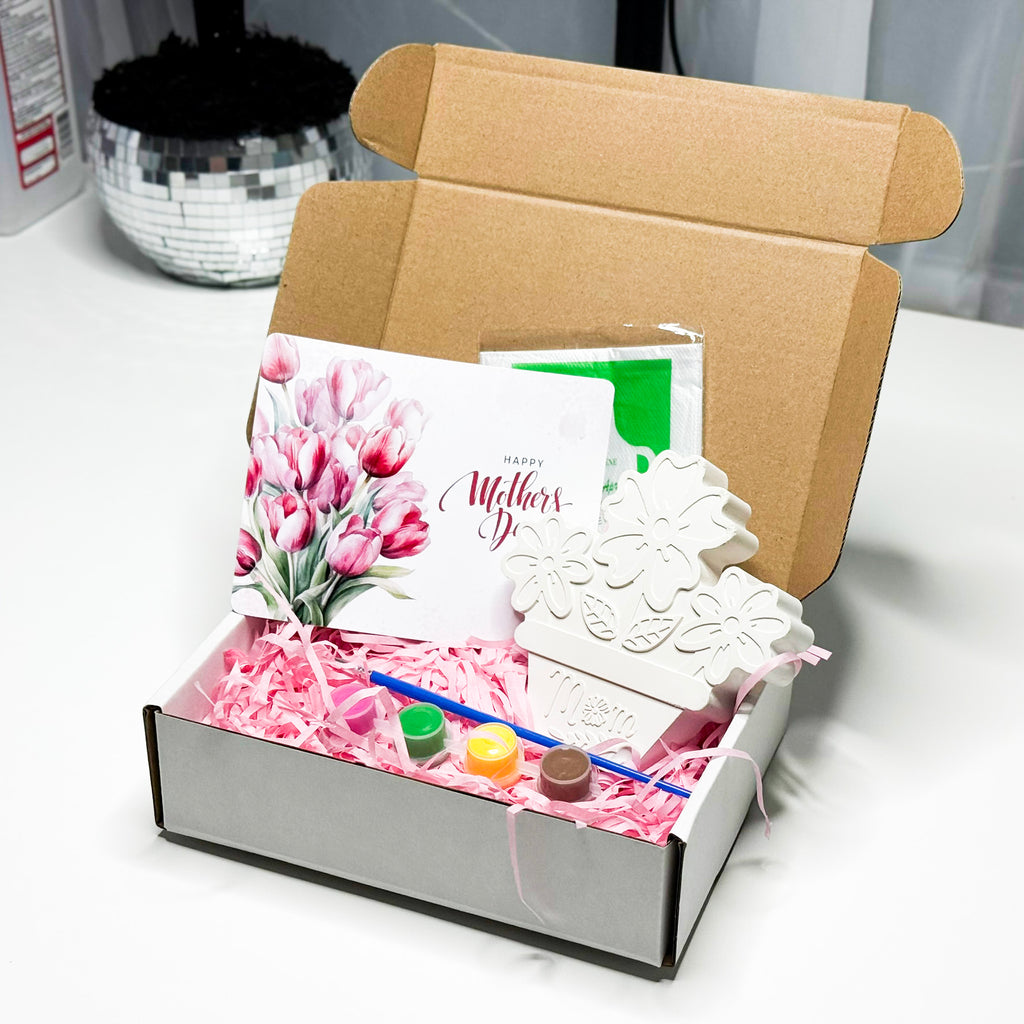 Mom Flowers Plaster Paint Kit, 1 pc