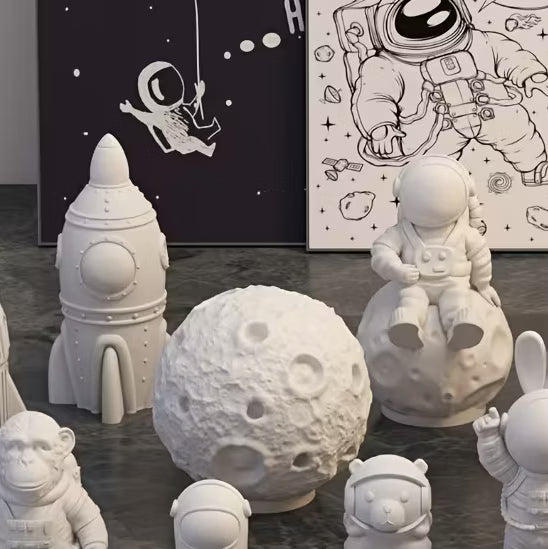 Space Plaster Paint Kit, 3 pc